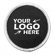 Round Embroidered Iron On Patch